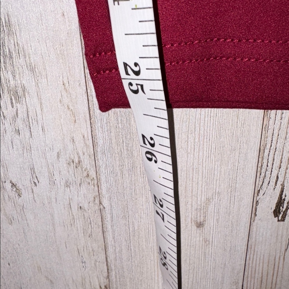Leggings Depot Burgundy Leggings Size 1X - Picture 7 of 12